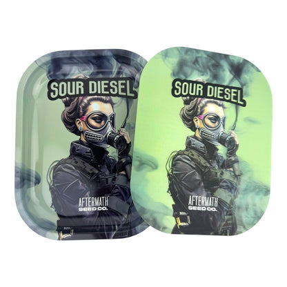 3D Small Rolling Tray With Magnetic Lid 5" x 7"