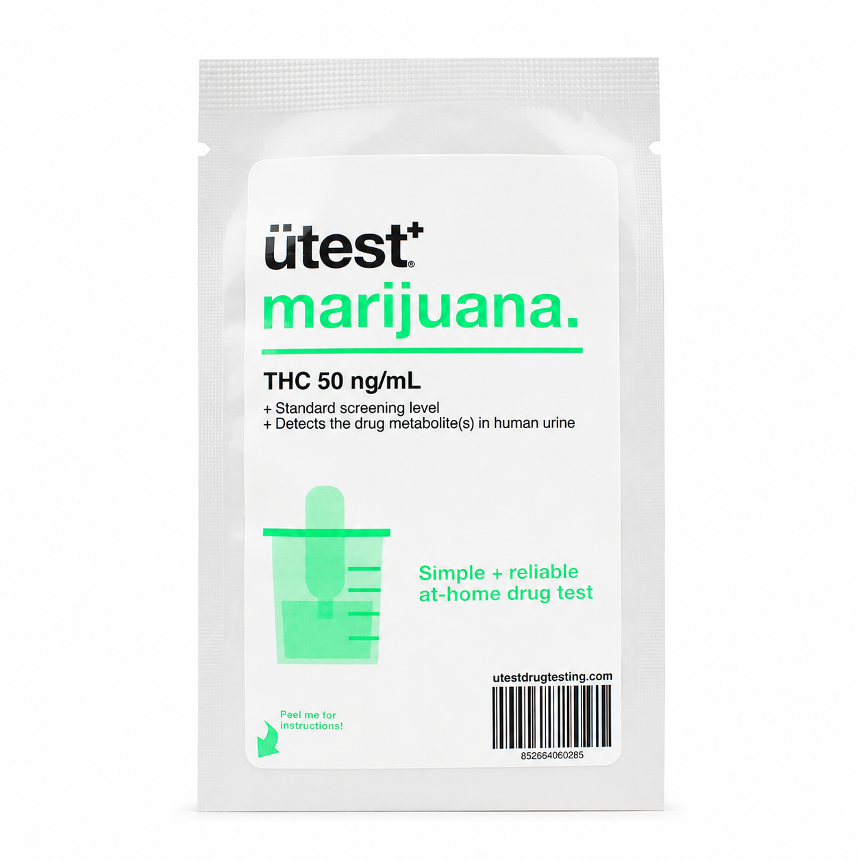 1 Panel Drug Test Kit U-test - THC