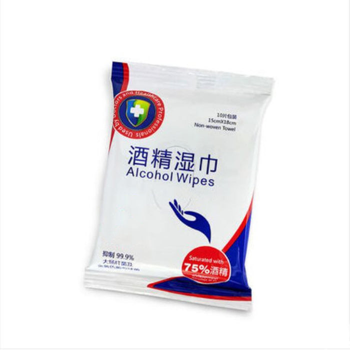 Cleaning Disposable Sanitizer Tissue Alcohol Wipes
