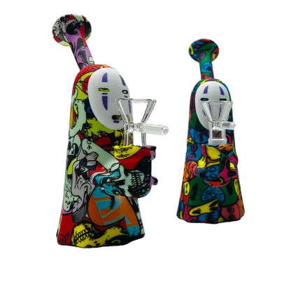 6.5" Silicone Spirit Away Water Pipe