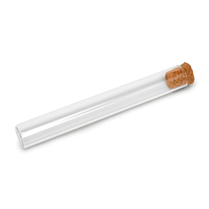 20 x 89 MM Glass Pre-Roll Tube w/ Wood Top