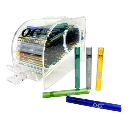 OG Glass Chillum Display - Mix Colors