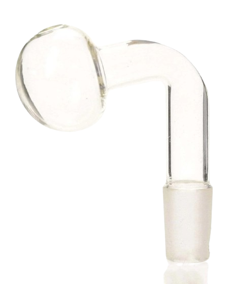 19mm Clear Glass OB Short Male G/G Attachment - Pack Of 25