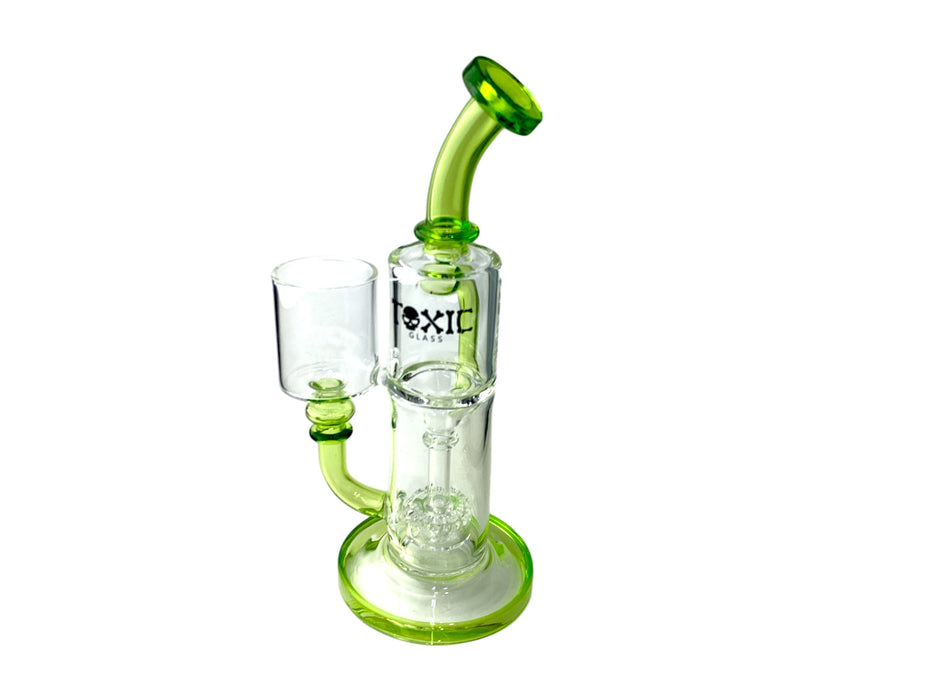 9″ Toxic Built In Puffco Proxy Recycler - TX33