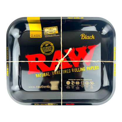 14″ x 11″ Raw Large Metal Rolling Tray