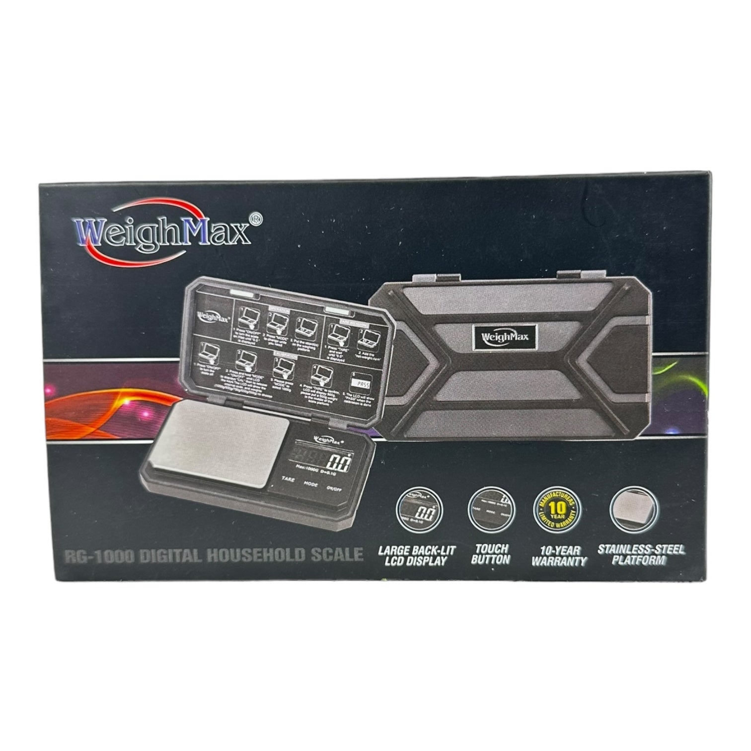 WeighMax RG-1000 1000g Digital Household Scale