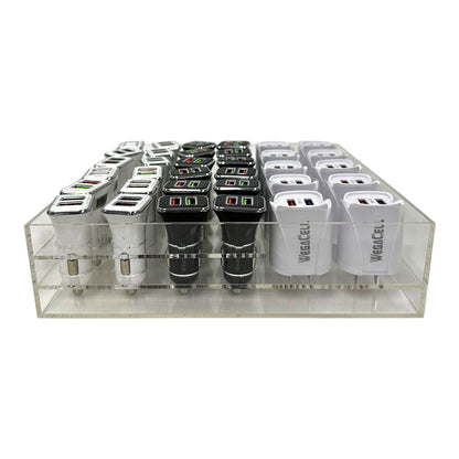 WEGACELL Phone Accessories 139pc Display