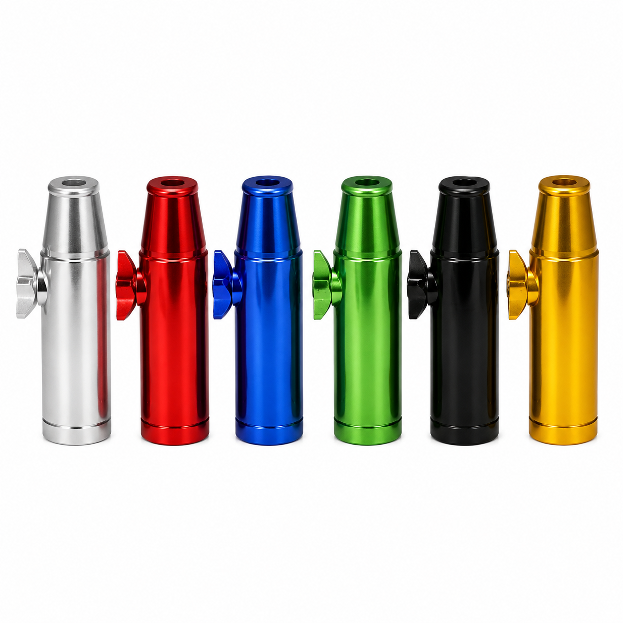 2" Bullet Metal Snuff Vial (36ct Display)
