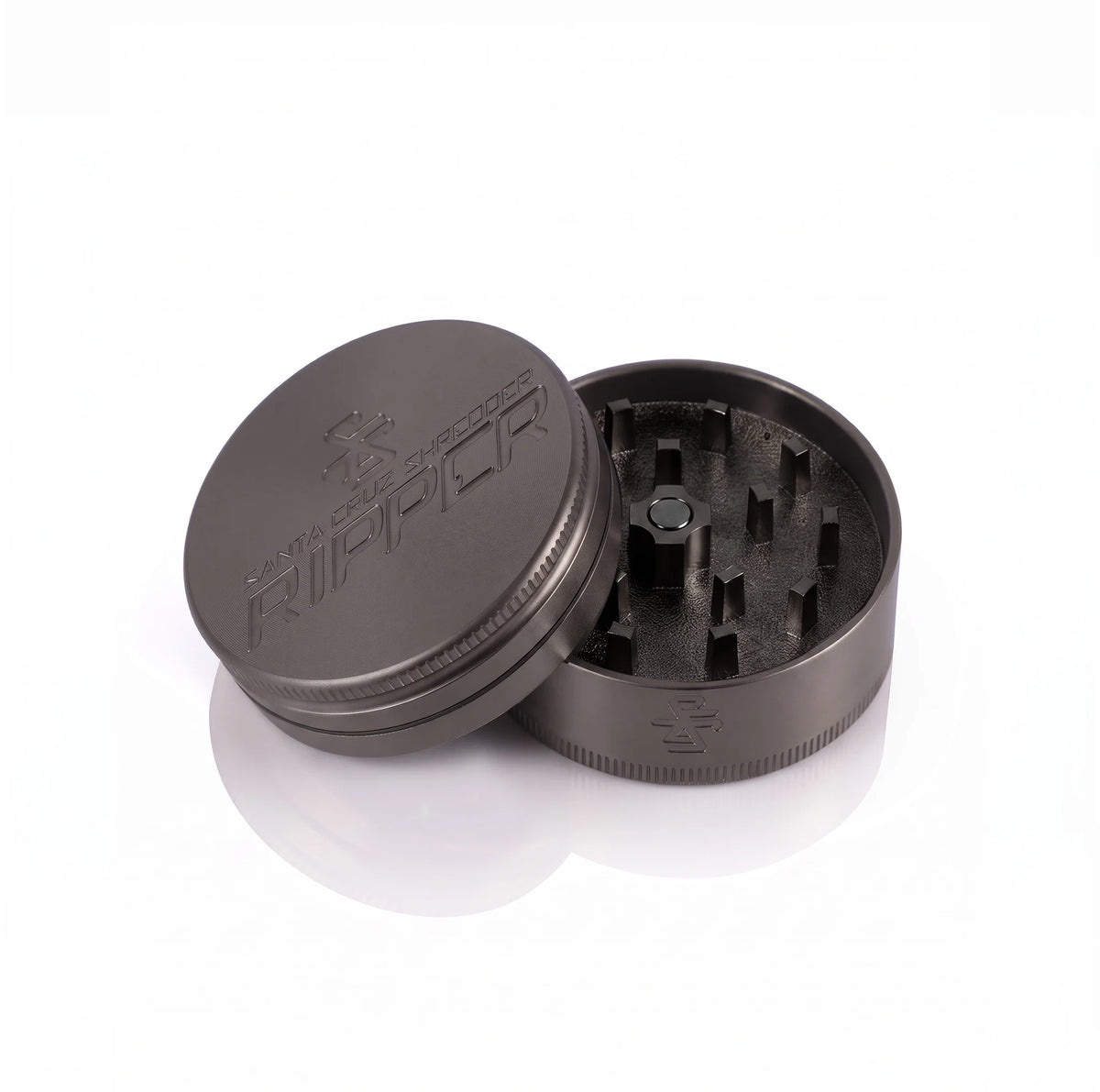 2pc Medium 2 1/8" Heavy Alloy Santa Cruz Shredder Grinder