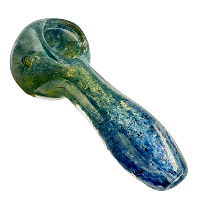3.5" Color Frit Spotted Glass Hand Pipe (Assorted Colors)