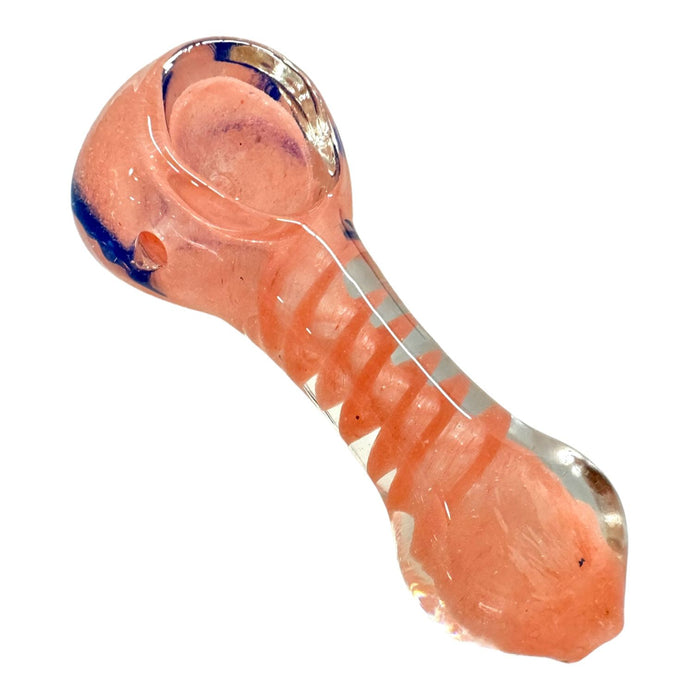 3.5" Colored Swirl Glass Hand Pipe (Assorted Colors)