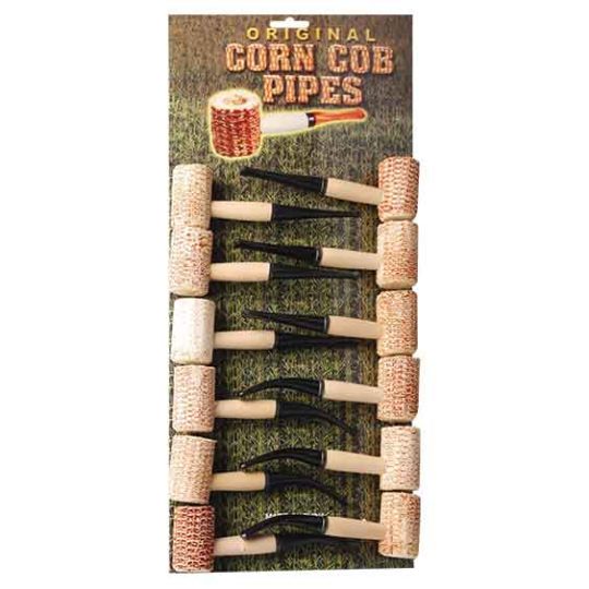 Corn Cob Hand Pipe 12Pcs Display