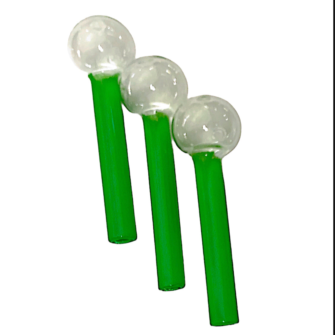 4'' Color Stem Clear Bowl Oil Burner- Pack of 20