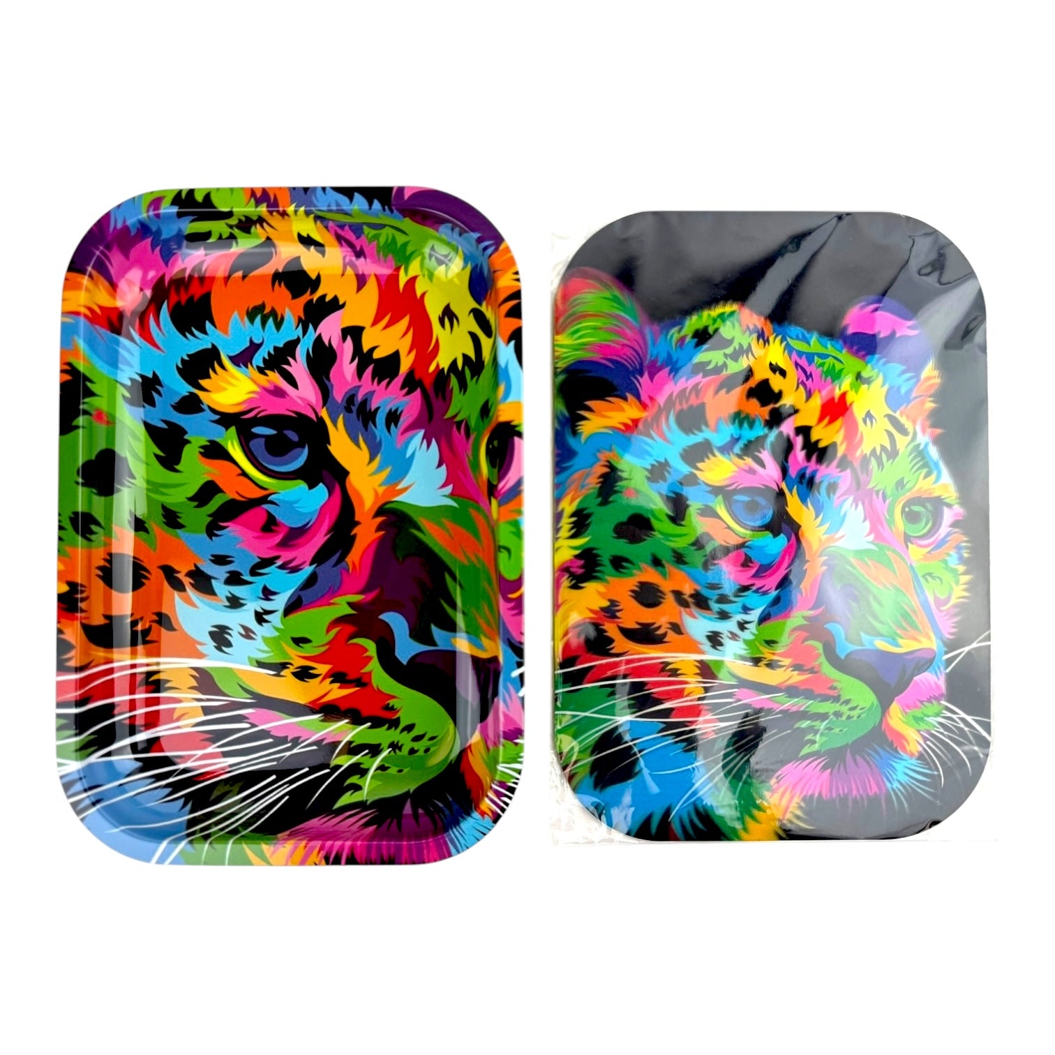 3D Medium Metal Rolling Tray