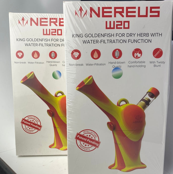 Nereus W20 King Goldenfish for Dry Herb w/ Water-Filtration Function