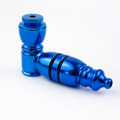 3" Single Chamber Metal Hand Pipe w/ 2 Rubber Seals