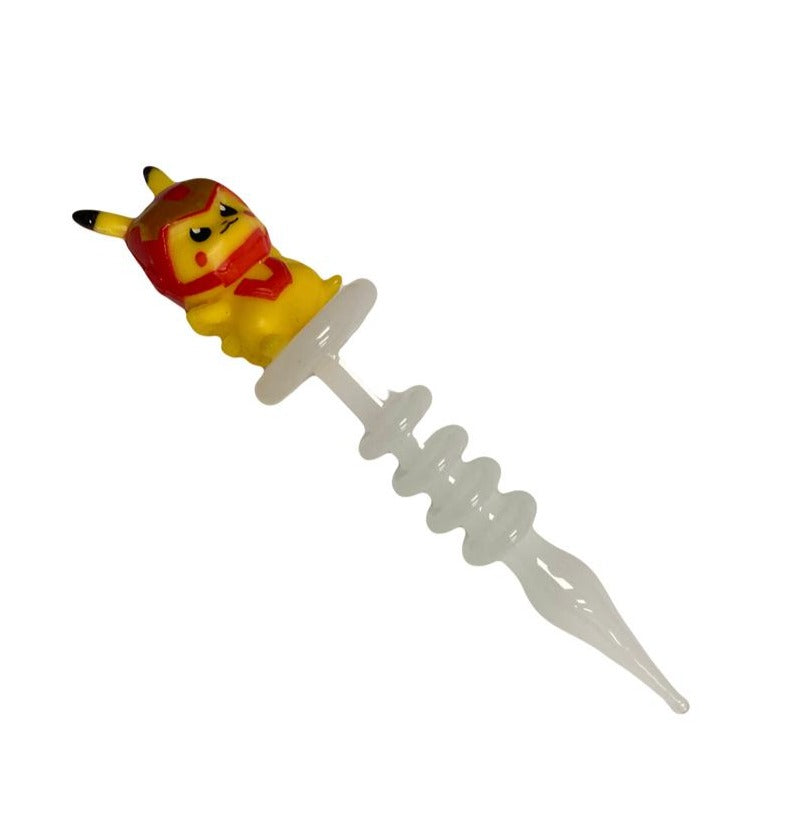 Cartoon Cap Glass Dab Tool (Assorted Colors)