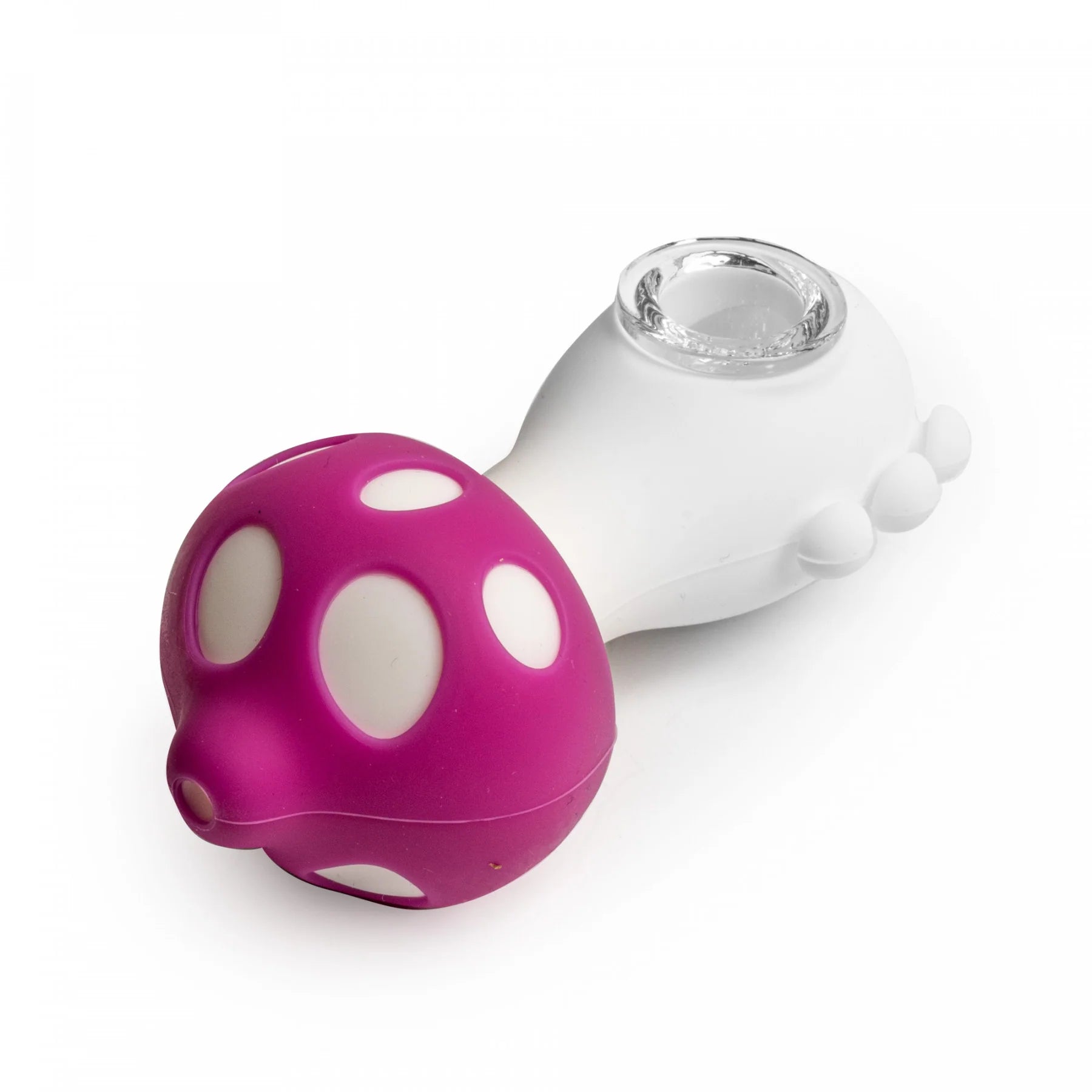4.25" Mushroom Silicone Hand Pipe TX510