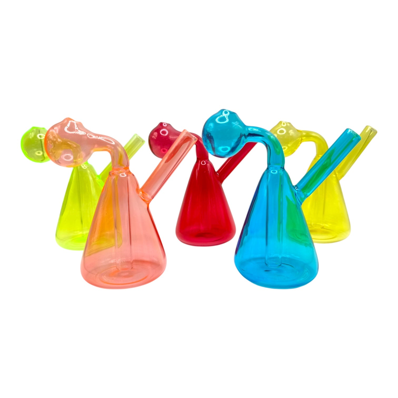 4.5" Beaker Oil Burner Water Pipe "DA-044OWP" (Assorted Colors)