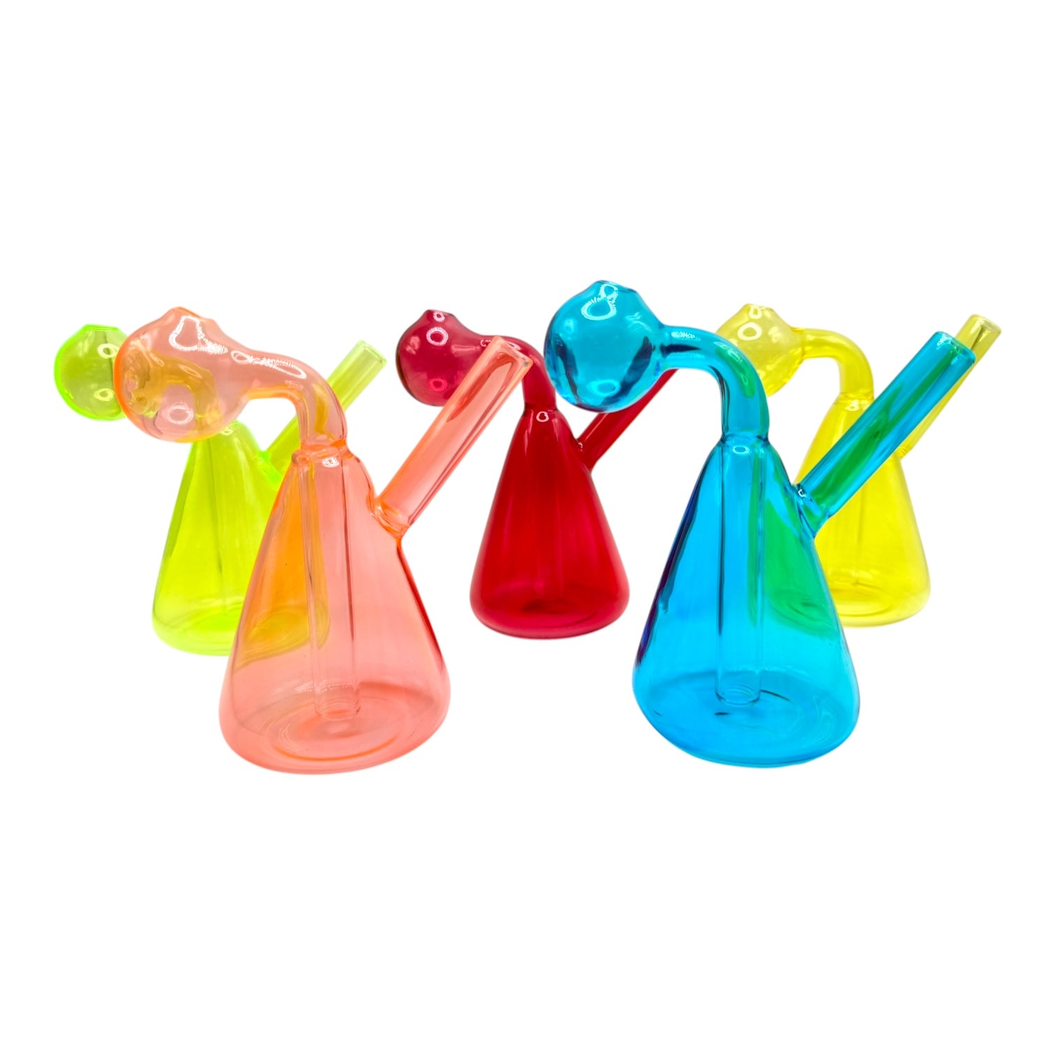 4.5" Beaker Oil Burner Water Pipe "DA-044OWP" (Assorted Colors)