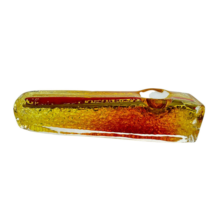 4.5" Box Steamroller - Glass Hand Pipe (Assorted Colors)