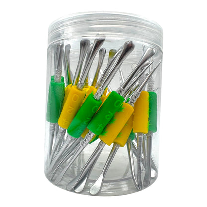 420 Silicone Grip Stainless Steel Dabber (30ct Jar)