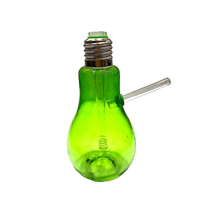 Large Light Bulb Oil Burner Bubbler Water Pipe (Assorted Colors)
