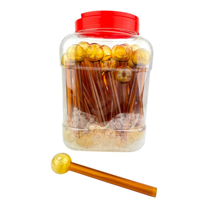 6" Color Oil Burner 60 pc Jar