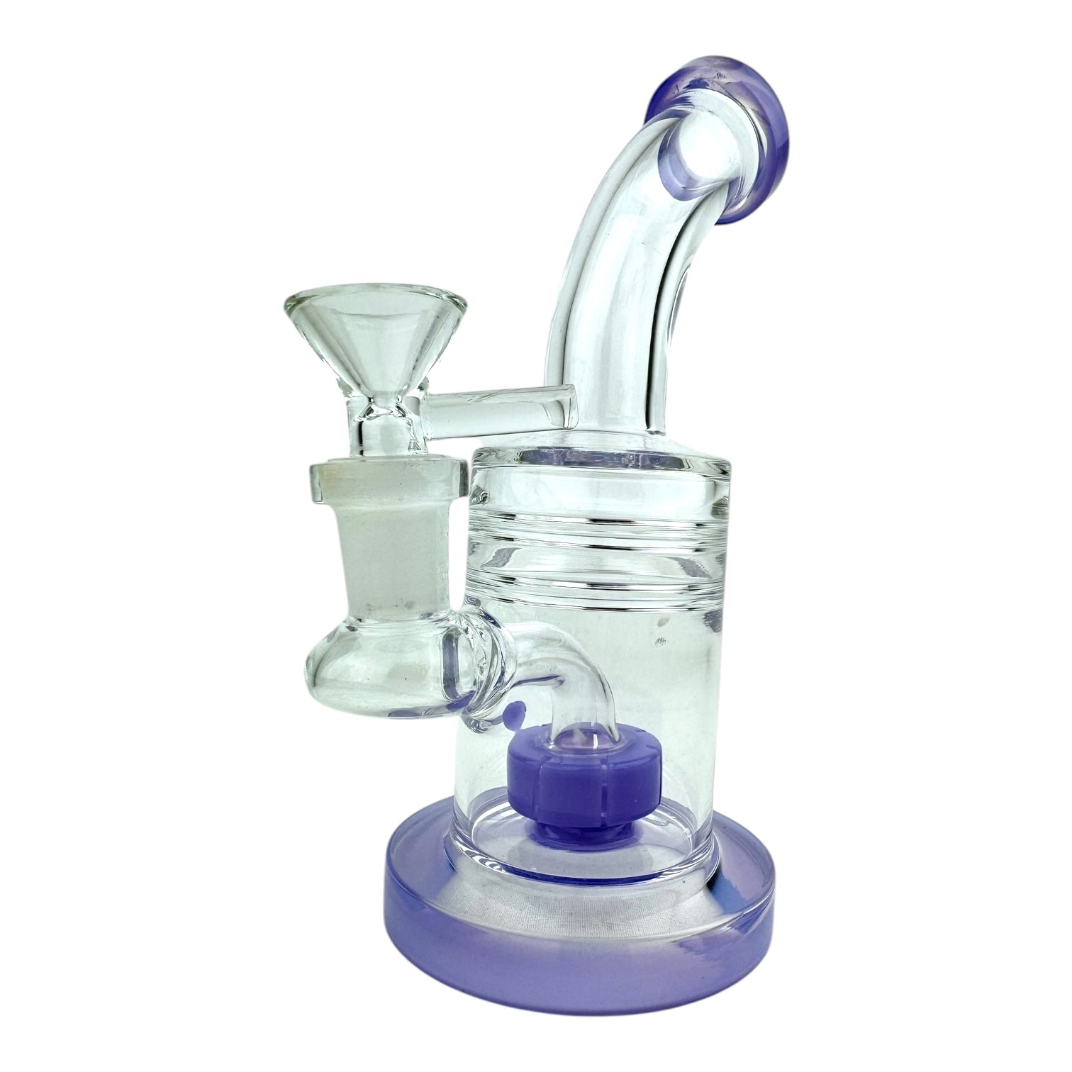7" WP 1237 Glass Water Pipe - Assorted Colors