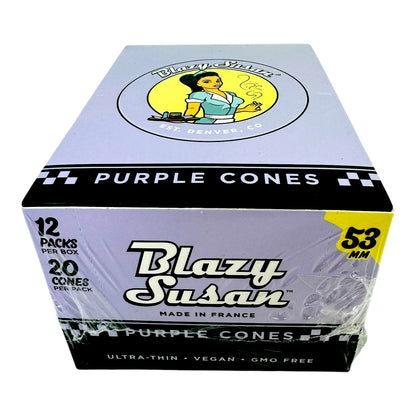 Blazy Susan Shorty 53MM Pre Rolled Cones (12 Pack x 20 Per Pack)