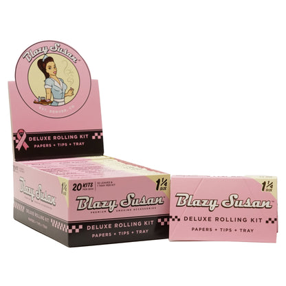 Blazy Susan Deluxe Rolling Kit 1 1/4size | 32 Leaves & 1 Tray Per Kit | 20 Kits Per Box