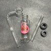 Decal Clear 3 Pc Oil Burner Water Pipe