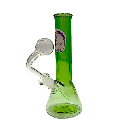 G/G 10mm Beaker Shape OB Water Pipe -Assorted Stickers