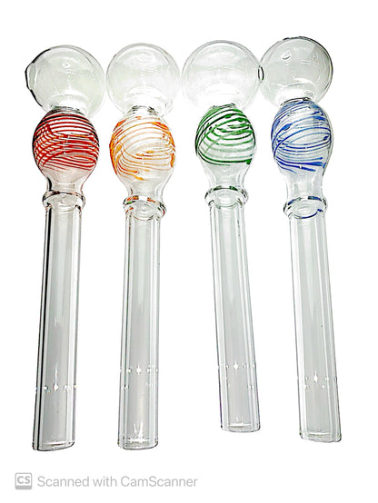 Spiral Jumbo Dual Bubbles Oil Burner Mixed