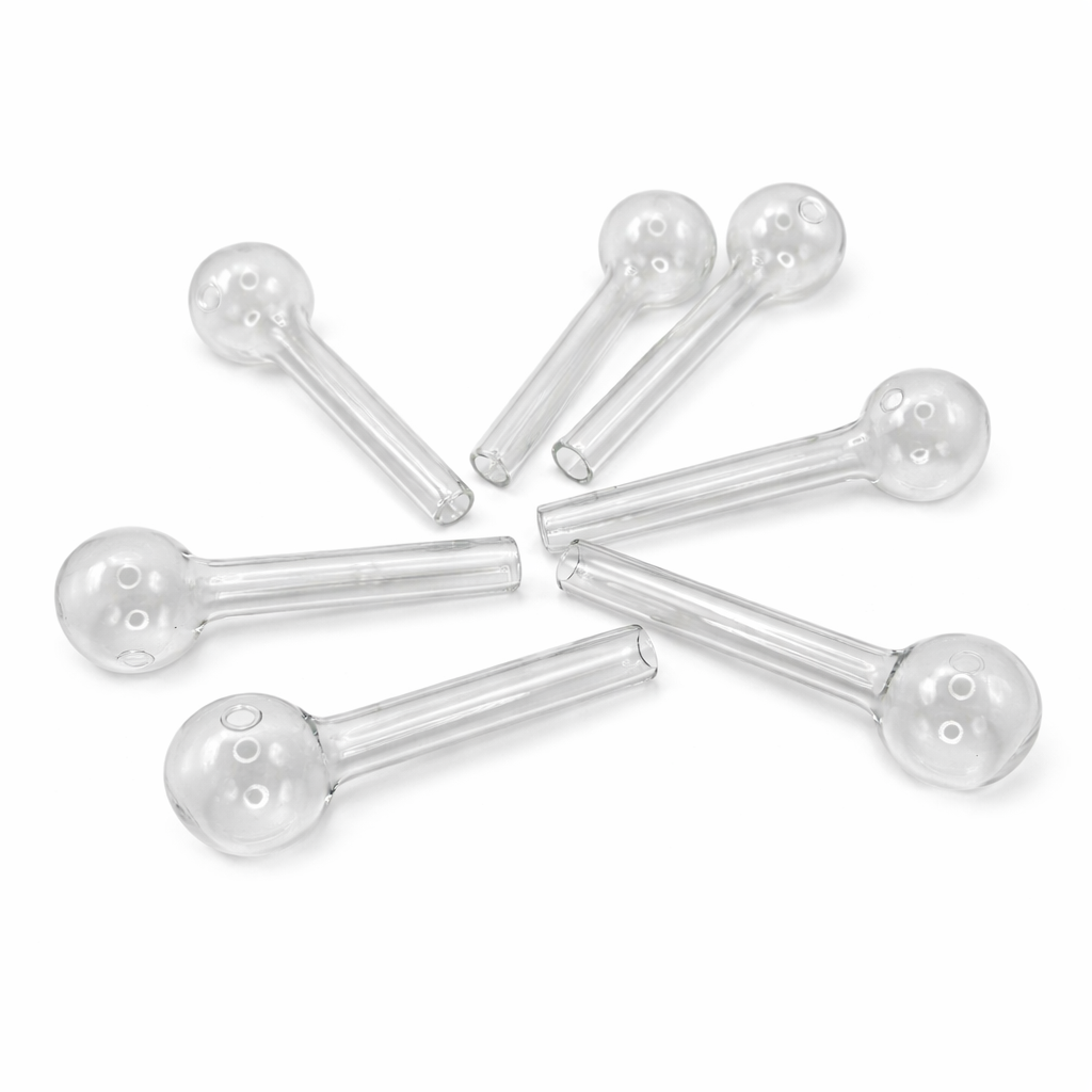 4" Clear Heavy Oil Burner - Pack of 40