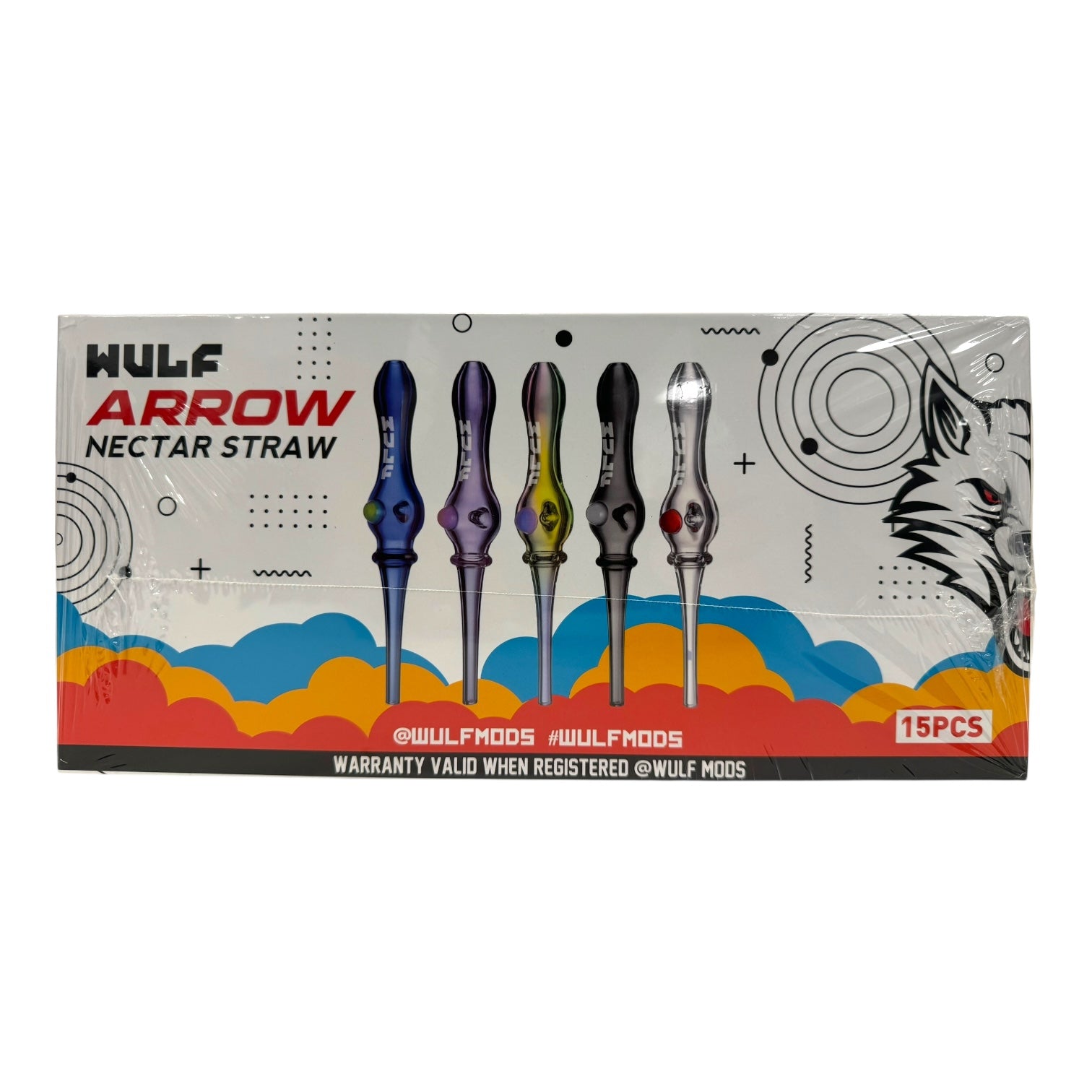 Wulf Arrow Nectar Straw (15pc Display)