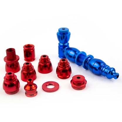 4" Solid Color Metal Hand Pipe