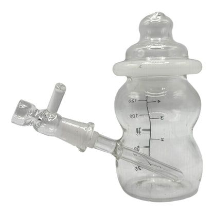 4" Baby Bottle 10mm Female Glass Water Pipe