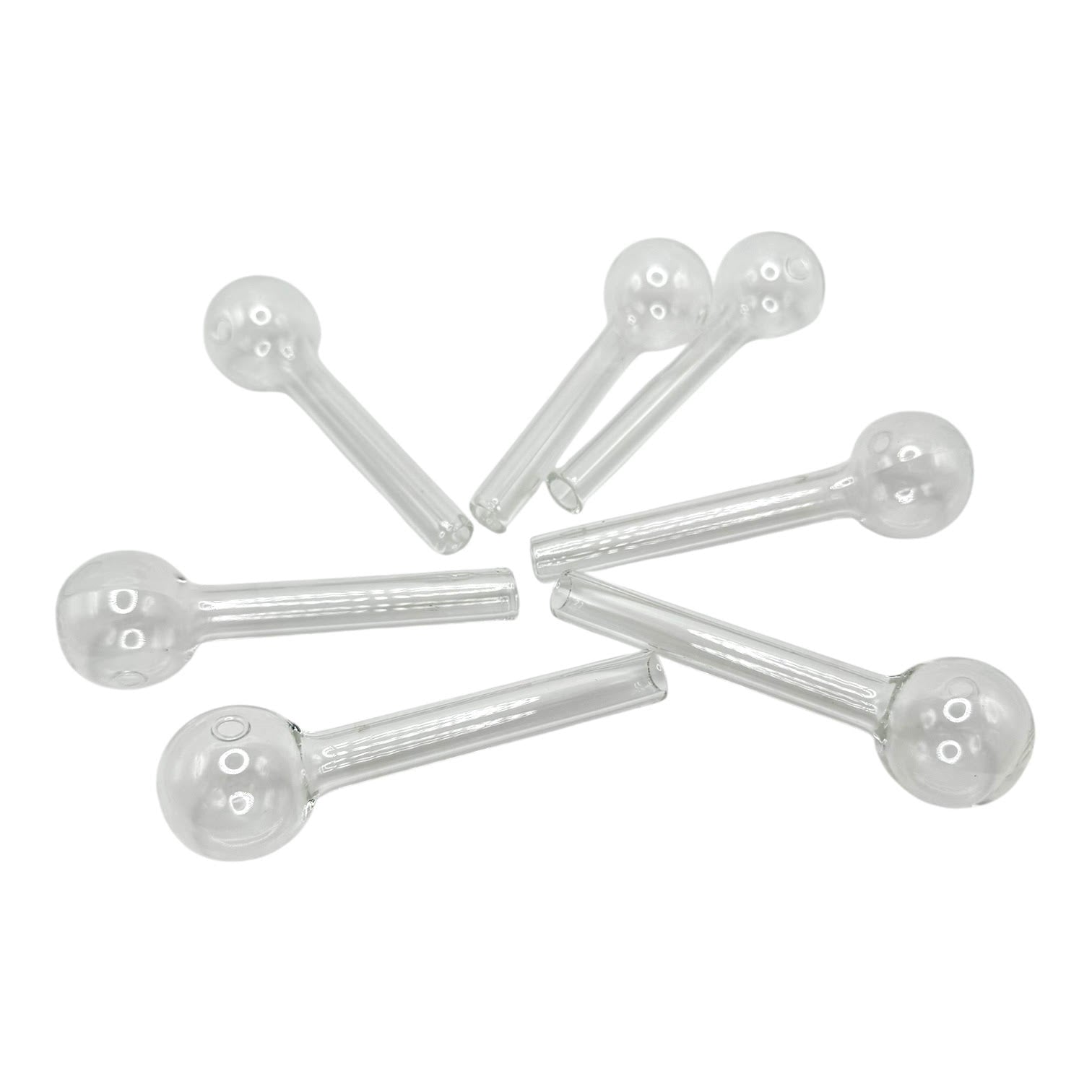 4" Clear Heavy Oil Burner - Pack of 40