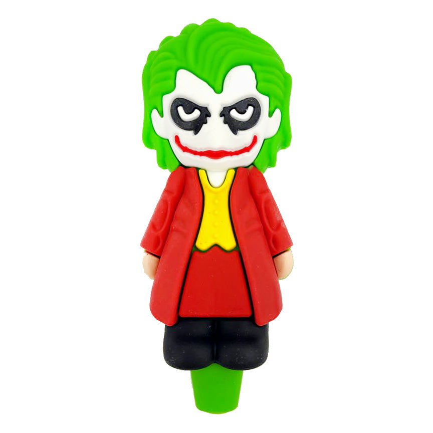 4" Joker Silicone Hand Pipe With Glass Bowl