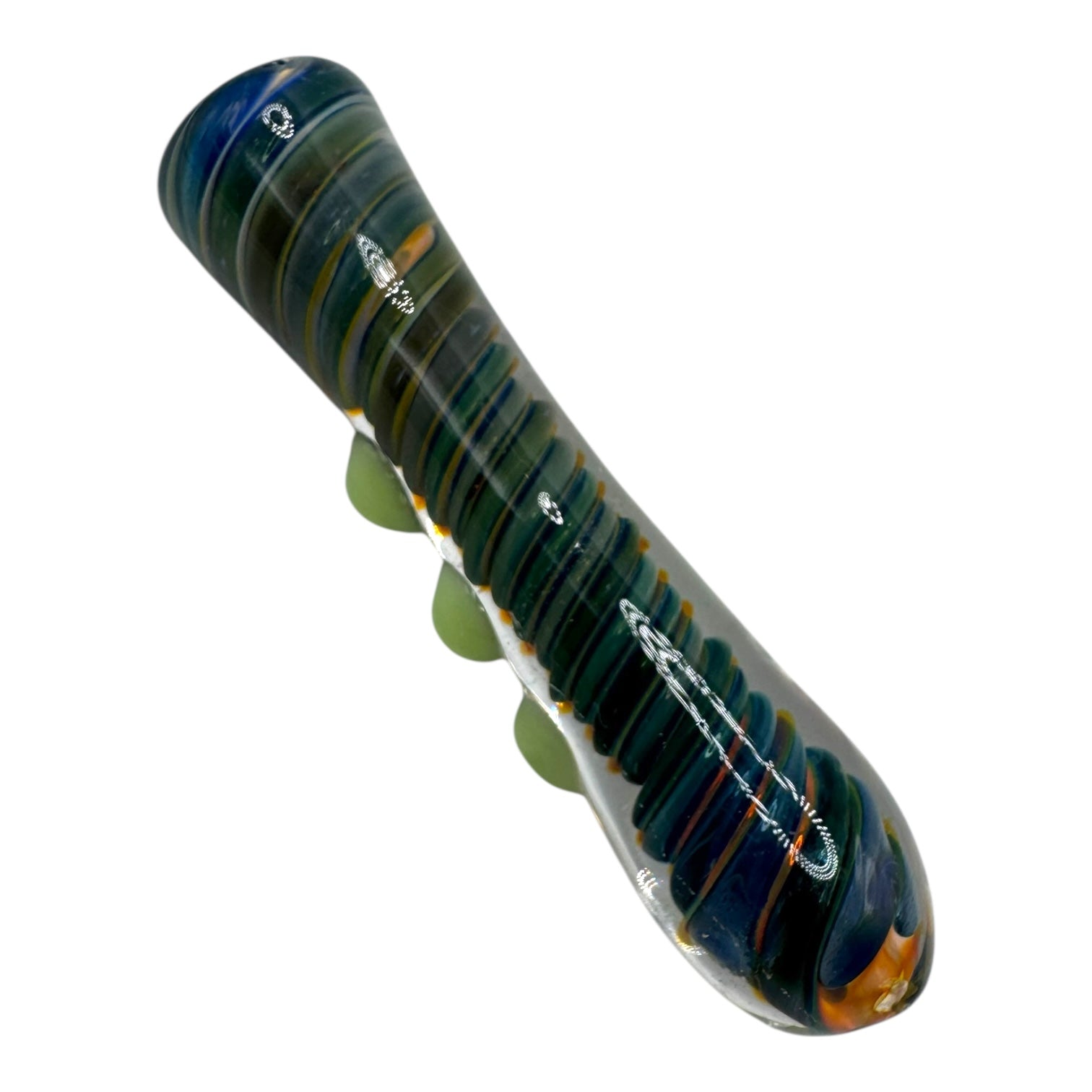 4" Glass Color Chillum (Assorted Styles)