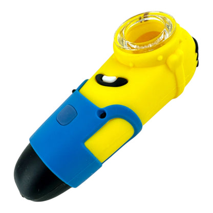 4" Silicone Minion Hand Pipe 