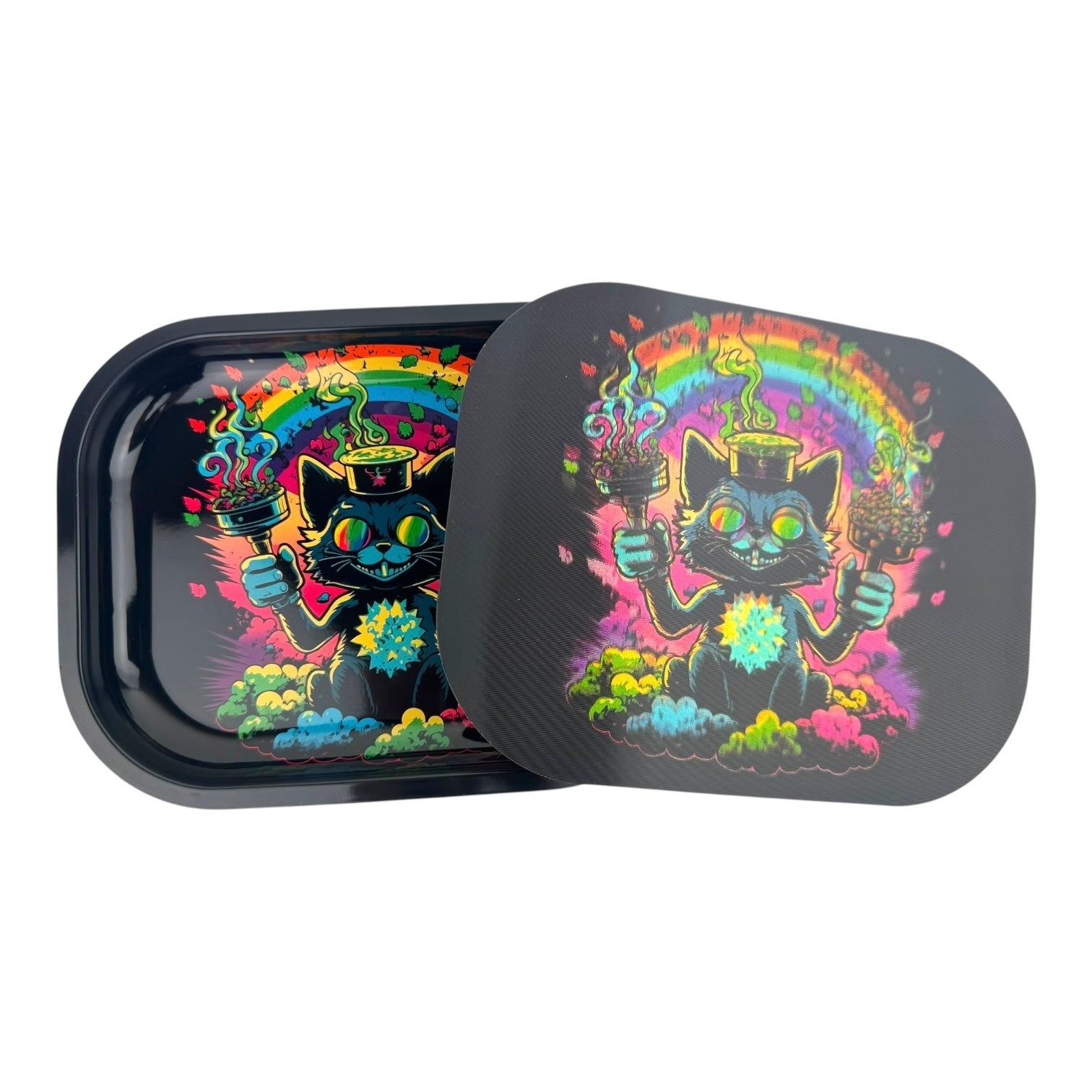 3D Small Rolling Tray With Magnetic Lid 5" x 7"