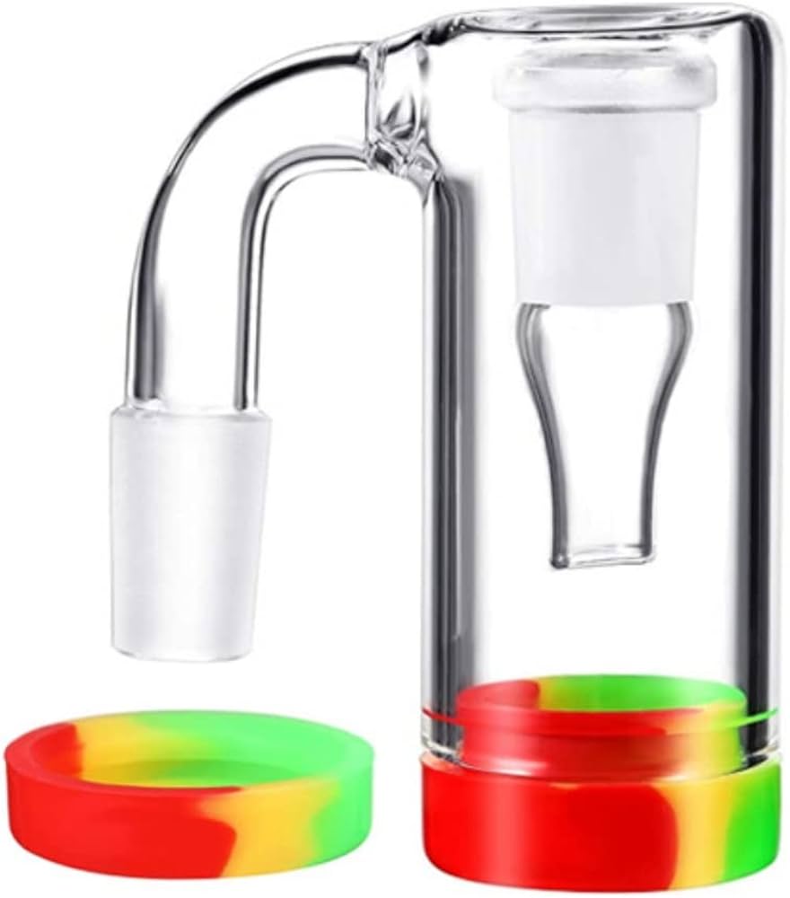 14mm Male Ash Catcher Silicone Jar Container