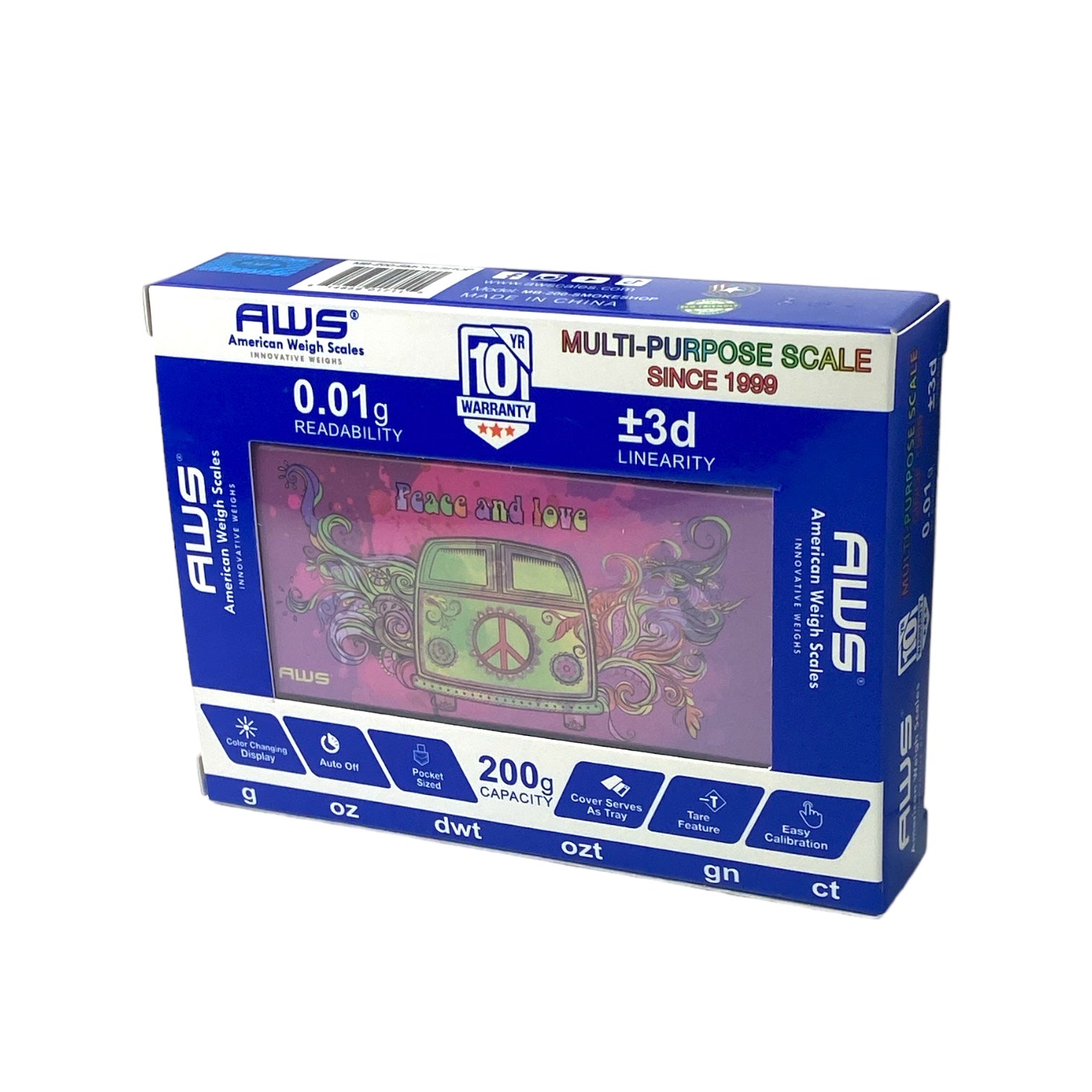 AWS MB200 - 0.01g Readability