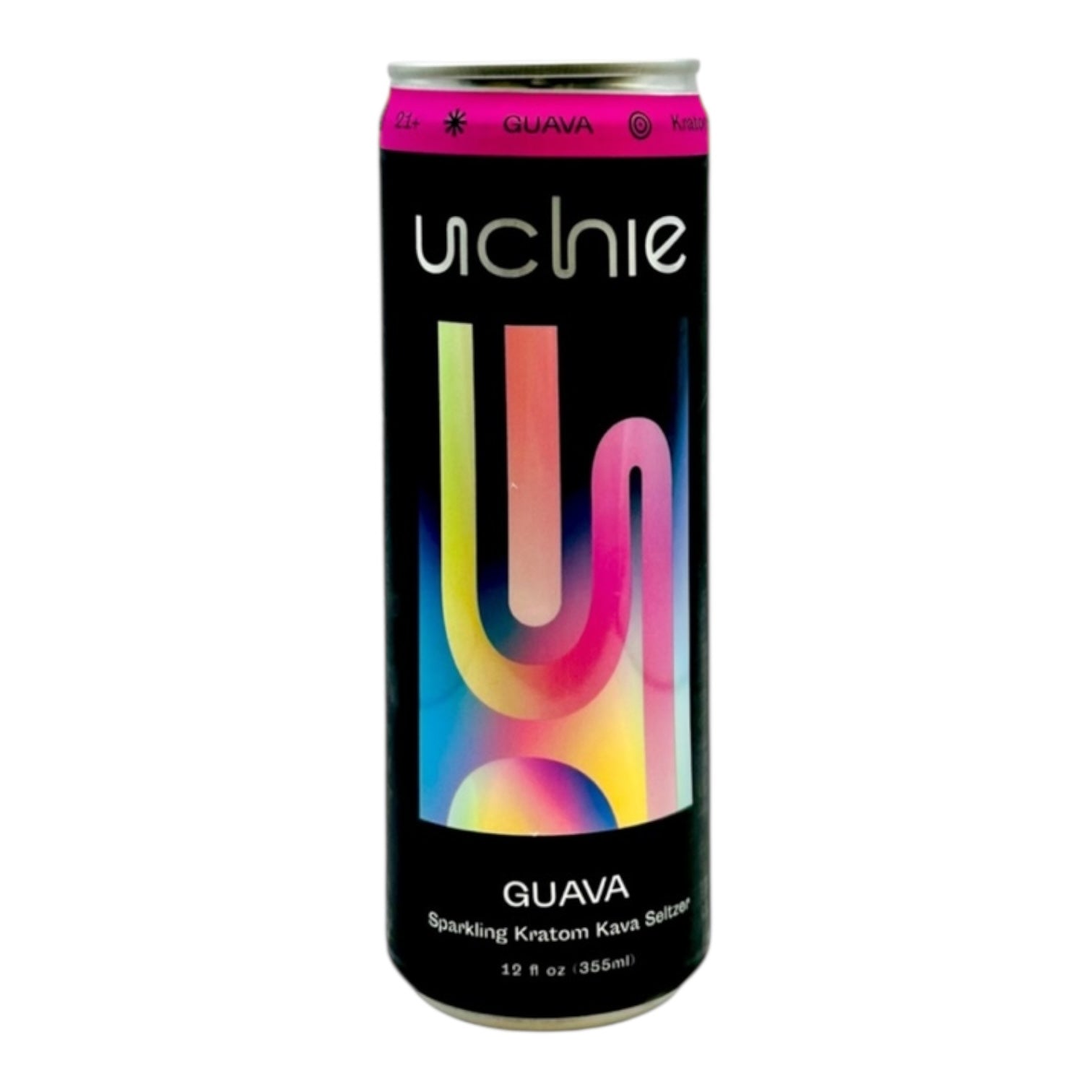 Uchie Sparkling Kratom Kava Seltzer 12oz Pack of 12