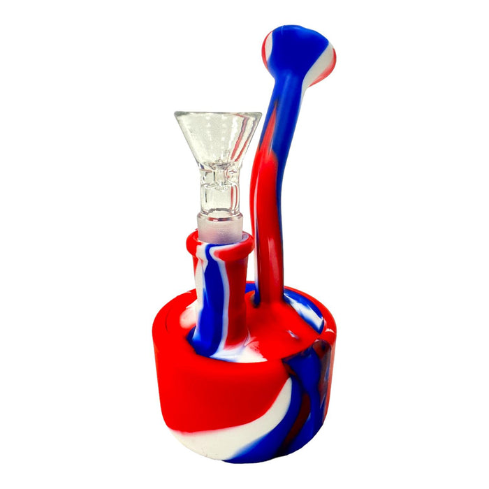 5" Puck Silicone Water Pipe