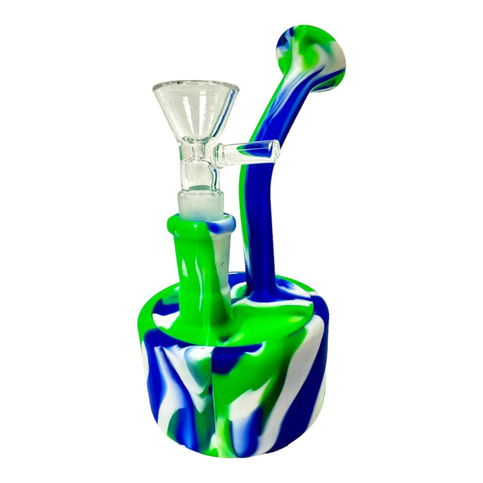 5" Puck Silicone Water Pipe