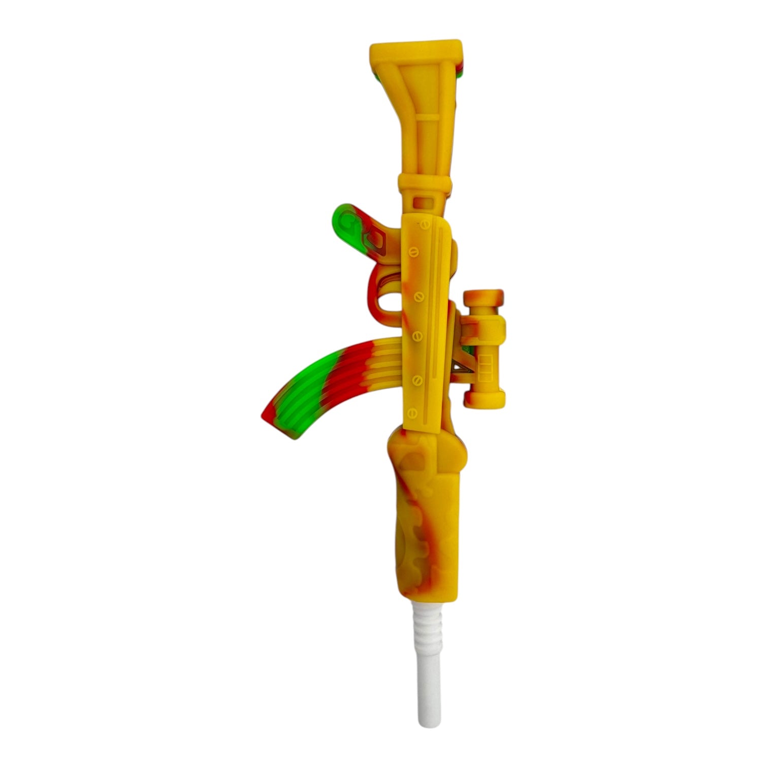 5" Ak-47 10mm Silicone Nectar Collector (Assorted Colors)