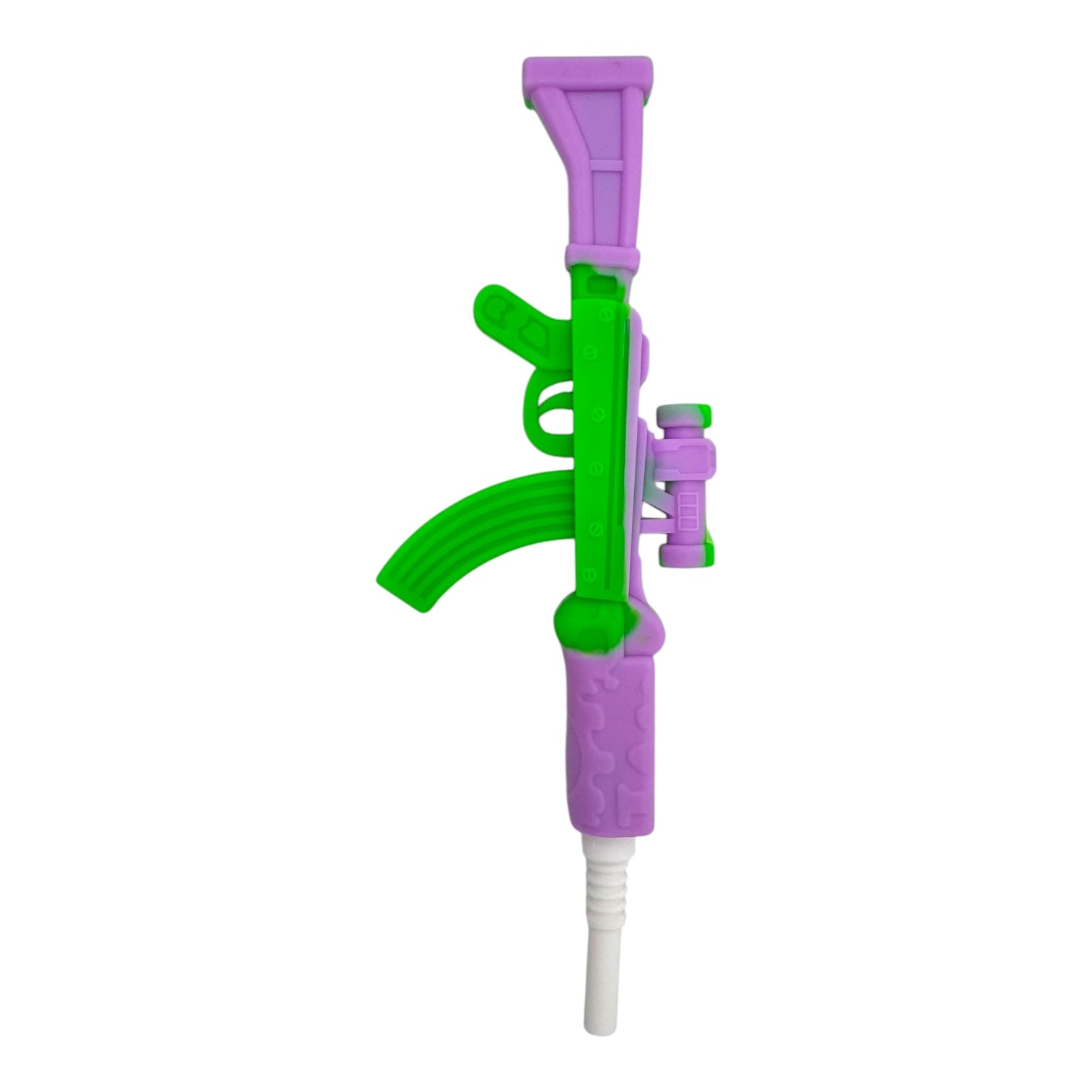 5" Ak-47 10mm Silicone Nectar Collector (Assorted Colors)